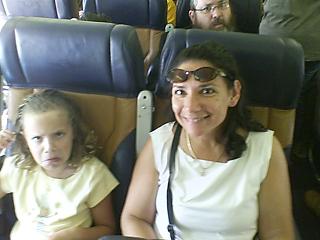 Momma on Plane